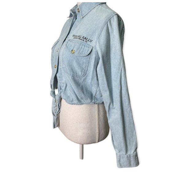 Fall Rally 2002 Myrtle Beach SC Ladies Top Jacket by Biker Design Collection a1 - Picture 4 of 12